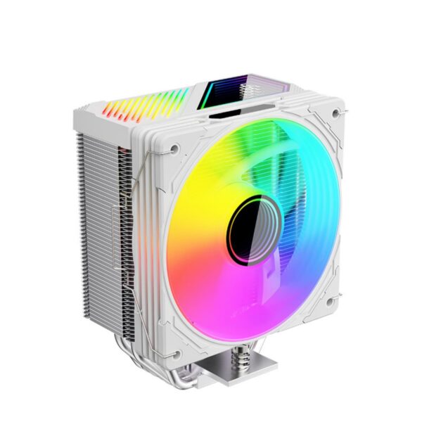 ARGB CPU Air Coolers with 6 Heat Pipe Removable Computer PC Fan Easy Installation Quiet ARGB Cooling Fan for LGA 1851/1700