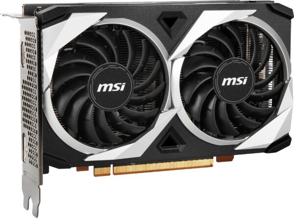 MSI Gaming AMD Radeon RX 6500 XT 64-bit 4GB GDDR6 DP/HDMI PCIe 4 Torx Twin Fans FreeSync DirectX 12 VR Ready OC Graphics Card (RX 6500 XT MECH 2X 4G OC) (Renewed) - Image 2