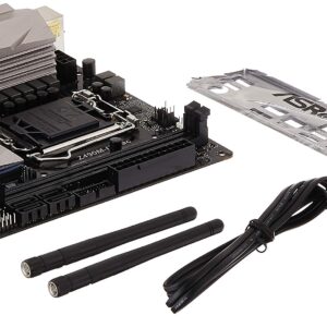 ASRock Z490M-ITX/ac Supports 10 th Gen Intel Core Processors (Socket 1200) Motherboard (Renewed)