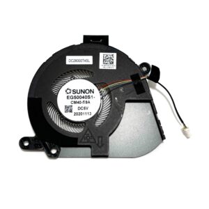 BestParts New Genuine CPU Cooling Fan Replacement for DELL Latitude 9520, P/N: 0YFK3C 0X77GN, YFK3C X77GN