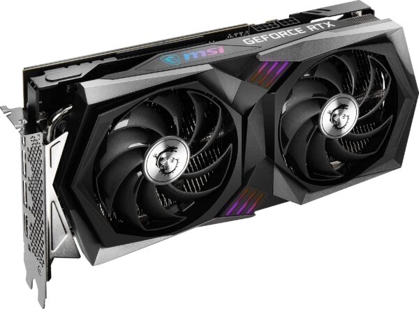 MSI Gaming GeForce RTX 3060 Ti LHR 8GB GDRR6 256-Bit HDMI/DP Nvlink Torx Fan 4 RGB Ampere Architecture OC Graphics Card (RTX 3060 Ti Gaming X 8G LHR) (Renewed) - Image 5