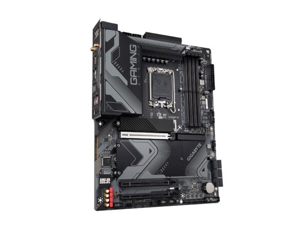 GIGABYTE Z790 Gaming X AX (LGA 1700/ Intel/ Z790/ ATX/ DDR5/ M.2/ PCIe 5.0/ USB 3.2 Gen2X2 Type-C/Intel Wi-Fi 6E/ 2.5GbE LAN/Q-Flash Plus/EZ-Latch Plus/Gaming Motherboard) (Renewed) - Image 3