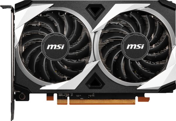MSI Gaming AMD Radeon RX 6500 XT 64-bit 4GB GDDR6 DP/HDMI PCIe 4 Torx Twin Fans FreeSync DirectX 12 VR Ready OC Graphics Card (RX 6500 XT MECH 2X 4G OC) (Renewed) - Image 3