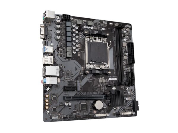 GIGABYTE A620M S2H (AM5/ LGA 1718/ AMD/ A620/ Micro ATX/ 5-Year Warranty/ DDR5/ Single M.2/ PCIe 4.0/ USB 3.2 Gen1/ Realtek 1GbE LAN/Q-Flash Plus/PCIe EZ-Latch/Motherboard) (Renewed) - Image 4