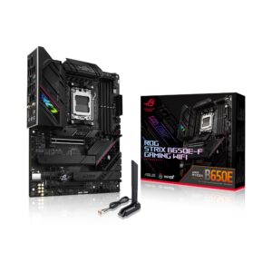 ASUS ROG Strix B650E-F Gaming WiFi AM5 (LGA1718) Ryzen 7000 Gaming Motherboard(12+2 Power Stages,DDR5,3xM.2 Slots,PCIe® 5.0,WiFi 6E,2.5G LAN,USB 3.2 Gen 2x2 Type-C® Port) (Renewed)