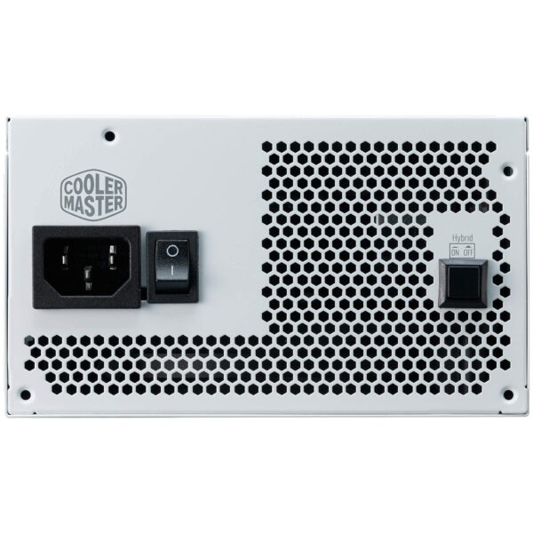 Cooler Master V750 Gold White Edition V2 Full Modular,750W, 80+ Gold Efficiency, Semi-fanless Operation, 16AWG PCIe high-Efficiency Cables (Renewed) - Image 9