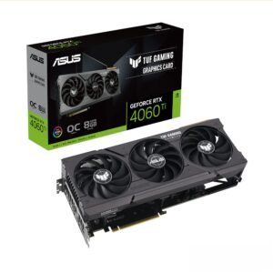 ASUS TUF Gaming GeForce RTX™ 4060 Ti OC Edition Gaming Graphics Card (PCIe 4.0, 8GB GDDR6, DLSS 3, HDMI 2.1a, DisplayPort 1.4a) (Renewed)