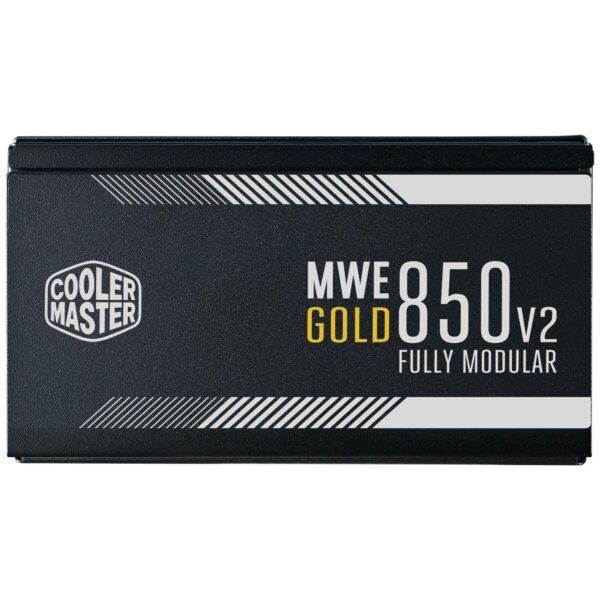 Cooler Master MWE Gold 850 V2 Full Modular, 850W, 80+ Gold Efficiency, 2 EPS Connectors, 120mm HDB Fan, Semi-fanless Operation, 5 Year Warranty (Renewed) - Image 8