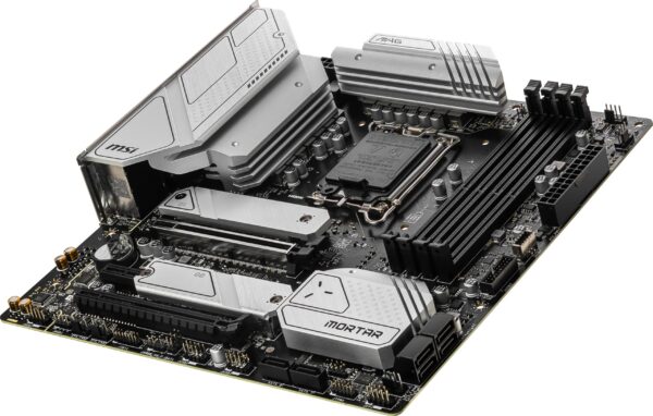 MSI MAG B660M Mortar MAX WiFi DDR4 Gaming Motherboard (mATX, 12th/13th Gen Intel Core, LGA 1700 Socket, DDR4, PCIe 4, 2.5G LAN, M.2 Slots, Wi-Fi 6E) (Renewed) - Image 5