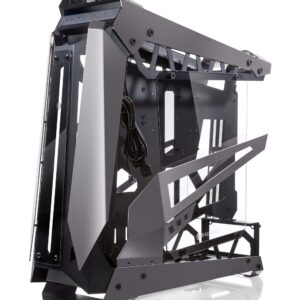 RAIJINTEK NYX PRO Titan Open Frame Alu. PC Case, Tempered Glass, Flip Open Top & Front Panel, max. 496mm VGA Card, max. 2.5 SSD×4, max. 12025 Fanx6, PCI Express Gen3 Riser Card (0R20B00182)