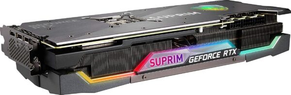 MSI Gaming GeForce RTX 3080 LHR 10GB GDRR6X 320-Bit HDMI/DP Nvlink Torx Fan 4 RGB Ampere Architecture Graphics Card (RTX 3080 Suprim X 10G LHR) (Renewed) - Image 5