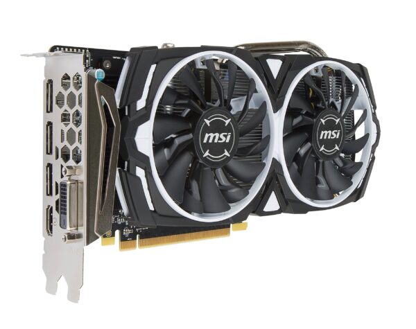 MSI Gaming Radeon RX 570 256-bit 4GB GDRR5 DirectX 12 VR Ready CFX Graphcis Card (RX 570 ARMOR 4G OC) (Renewed) - Image 4