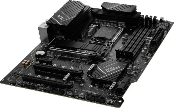 MSI PRO Z790-P WiFi DDR4 ProSeries Computer Gaming Motherboard (Supports 12th/13th Gen Intel Processors, LGA 1700, DDR4, PCIe 5.0, M.2, USB 3.2 Gen2, Wi-Fi 6E, ATX) Intel PC Motherboards (Renewed) - Image 4