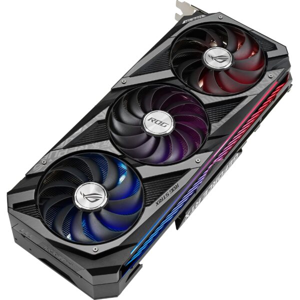 ASUS ROG Strix NVIDIA GeForce RTX 3070 V2 OC Edition Gaming Graphics Card (PCIe 4.0, 8GB GDDR6, LHR, HDMI 2.1, DisplayPort 1.4a, Axial-tech, 2.9-Slot, Super Alloy Power II, GPU Tweak II) (Renewed) - Image 9