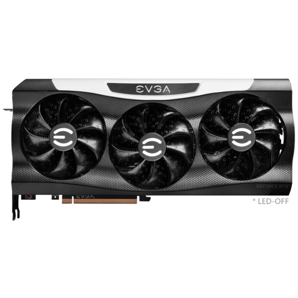 EVGA GeForce RTX 3070 Ti FTW3 Ultra Gaming, 8GB GDDR6X, 19000MHz Memory, 1860MHz GPU, 3 Fans, ARGB LED, Metal Backplate, PCIe 4.0, DisplayPort, Desktop Compatible - Image 2