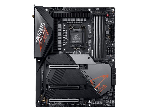 GIGABYTE Z590 AORUS Master (LGA 1200/Intel Z590/ATX/Triple M.2/PCIe 4.0/USB 3.2 Gen2X2 Type-C/Intel WiFi 6E/AQUANTIA 10GbE LAN/Gaming Motherboard) (Renewed) - Image 4