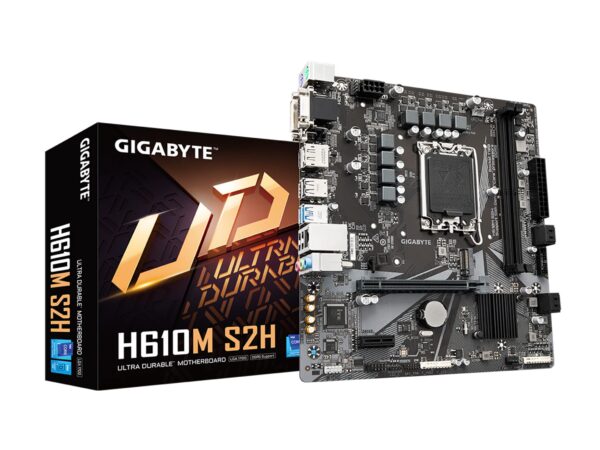 IN WIN Micro-ATX Desktop case, 9L Compact Size, pre-Installed Standard TFX 300W Power Supply and 80mm Fan x 1 (CK722.FF300TB3) & GIGABYTE H610M S2H - Image 5