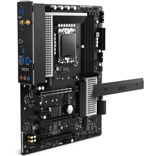 NZXT N5 Z690 Motherboard - N5-Z69XT-W1 - Intel Z690 chipset (Supports 12th Gen CPUs) - ATX Gaming Motherboard - Integrated I/O Shield - WiFi 6E connectivity - Bluetooth V5.2 - White (Renewed) - Image 7