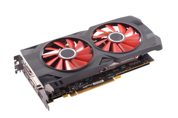 XFX Radeon RX 570 RS Graphics Card Black/Red (RX-570P427D6) (Renewed) - Image 5