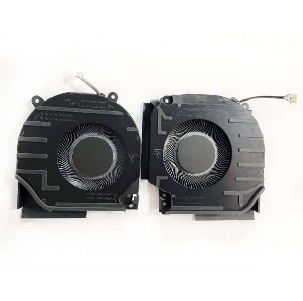 Fleshy Leaf Replacement CPU+GPU Cooling Fan for HP Victus 9 16-R TPN-C169 Laptop N44738-001 JPR60 JPP67 JPR68 JPP61 MG75091V1-C190-S9A MG75091V1-C180-S9A DC12V 9.60W