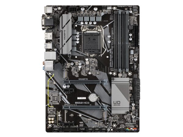 GIGABYTE B560 HD3 (LGA 1200/ Intel/ B560/ ATX/Dual M.2/ PCIe 4.0/ USB 3.2 Gen1/ Motherboard) (Renewed) - Image 2
