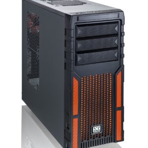 Xigmatek Mid-ATX Tower Case Asgard 381 (Orange)