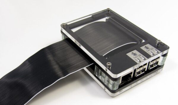 Zebra Deep - Case for Raspberry Pi B+ and 2B (Black Ice) ~ C4Labs - Image 4