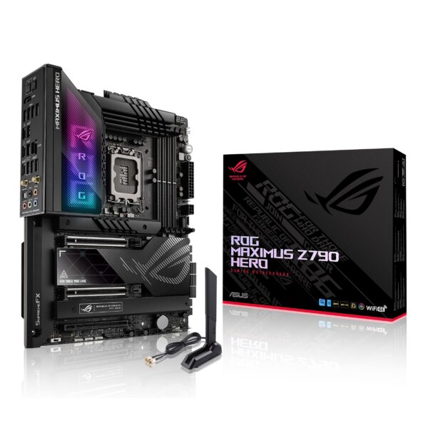 ASUS ROG Maximus Z790 Hero ATX Gaming Motherboard & Thor 1200W Platinum II (1200 Watt, Fully Modular Power Supply & ROG Hyperion GR701 EATX Full-Tower Computer case, Black - Image 2