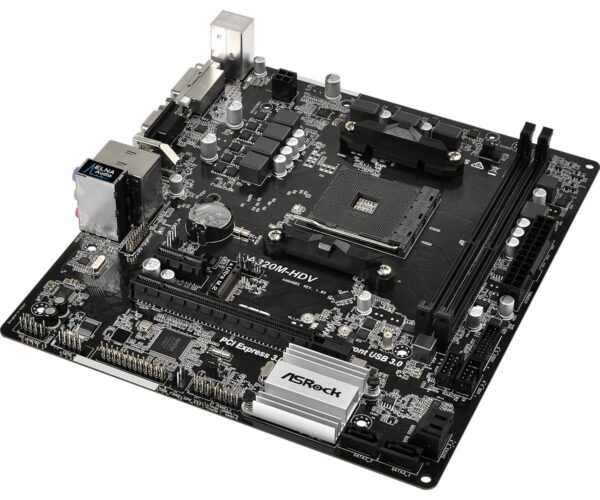 ASRock A320M-HDV Motherboard (Renewed) - Image 4