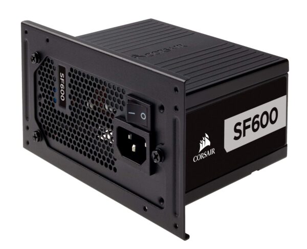 Corsair SF Series, SF600, 600 Watt, SFX, 80+ Platinum Certified, Fully Modular Power Supply (Renewed) - Image 9