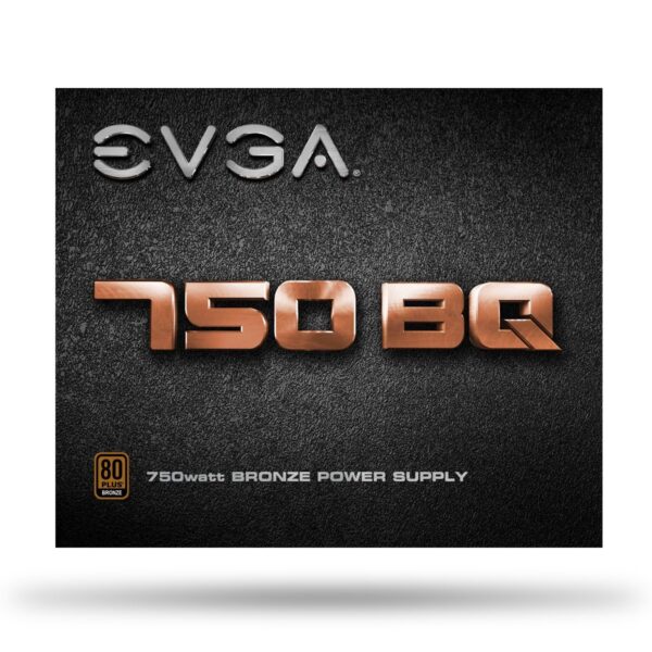 EVGA 750 BQ, 80+ BRONZE 750W, Semi Modular, 5 Year Warranty, Includes FREE Power On Self Tester, Power Supply 110-BQ-0750-V1 (Renewed) - Image 8