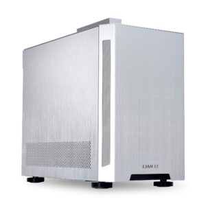 LIANLI TU150 Silver TU-150A Compact PC Case with Carrying Handle Aluminum Panel Model