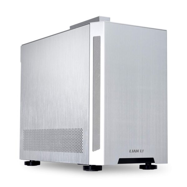 LIANLI TU150 Silver TU-150A Compact PC Case with Carrying Handle Aluminum Panel Model
