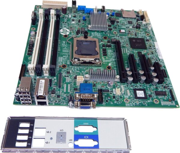 HP ML310e G8 V2 System Motherboard 730279-001 671306-002 IO Plate Included (Renewed)