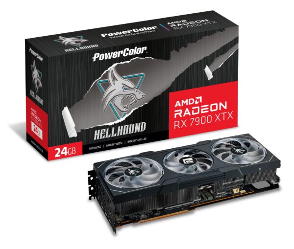 PowerColor Hellhound AMD Radeon RX 7900 XTX Graphics Card (Renewed)