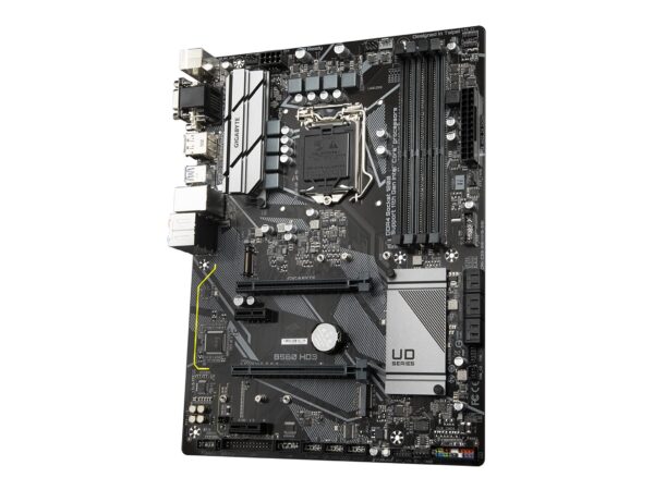GIGABYTE B560 HD3 (LGA 1200/ Intel/ B560/ ATX/Dual M.2/ PCIe 4.0/ USB 3.2 Gen1/ Motherboard) (Renewed) - Image 3