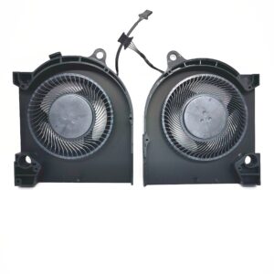 WEIMEI FENG New CPU GPU Cooler Fan Replacement for DELL G15 5515 2021 RTX3060 0D1X38 0TG9V0 12V 0.4A (GPU Fan)