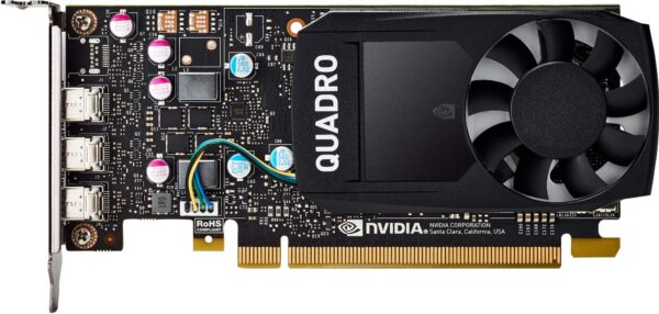 HP NVIDIA Quadro P4000 (8GB) Graphics Card (1ME40AA) (Renewed)