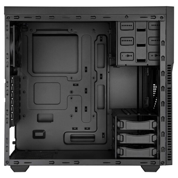 Rosewill TYRFING ATX Mid Tower Gaming PC Computer Case with 2 Pre-Installed 120mm Fans, 400mm Graphics Card and 360mm AIO Liquid Cooler Support, Bottom Mount PSU and HDD/SSD - Image 4