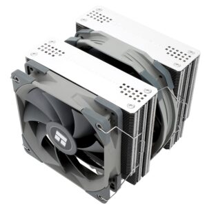 Thermalright FS140 CPU Cooler Dual Towers, 4 * 8mm Heat Pipes PWM Fan for AMD/Intel LGA1700/1150/1151/1200/2011/2066/1700 AM5