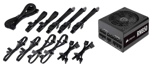 CORSAIR RM Series, RM850, Compatible with/Replacement for Microsoft Modern Standby (Renewed) - Image 6