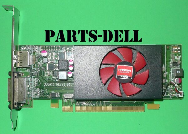 AMD Radeon HD 8490 1GB DDR3 PCIe x16 DVI DisplayPort Video Card Dell 7W12P (Renewed) - Image 2