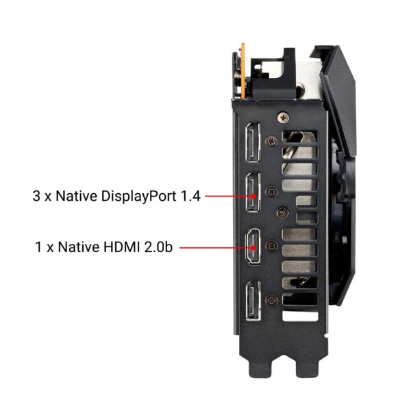 ASUS ROG Strix AMD Radeon RX 5600 XT OC Edition Gaming Graphics Card (PCIe 4.0, 6GB, GDDR6 Memory, HDMI, DisplayPort, Axial-tech Fan Design, Metal Backplate (ROG-STRIX-RX5600XT-O6G-GAMING) (Renewed) - Image 5