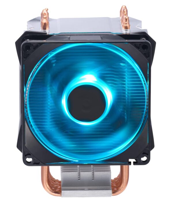 Amazon Basics Computer Cooling Fan with Cooler Master Technology, CPU Air Cooler, 4 Heat Pipes, RGB LED PWM, ‎4.02 X 3.28 X 4.96 Inch, Aluminum Fins - Image 6