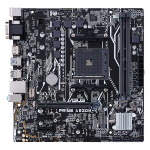 ASUS PRIME A320M-K AMD Ryzen AM4 DDR4 HDMI VGA M.2 USB 3.1 Micro-ATX Motherboard (Renewed)