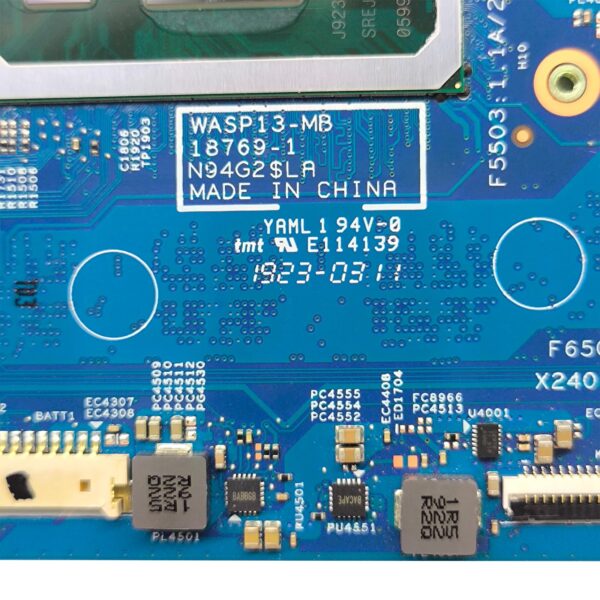 Replacement Laptop Motherboard WASP13-MB 18769-1 for Dell Vostro 5390 System Board i5-8265U Processor 8G RAM MX250 2G 00GHC4 0GHC4 - Image 7