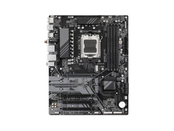GIGABYTE B650 UD AC (rev. 1.0) AM5 LGA 1718 AMD B650 ATX Motherboard with 5-Year Warranty, DDR5, PCIe 4.0 M.2, PCIe 4.0, USB 3.2 Gen2x2 Type-C, GbE LAN (Renewed) - Image 2