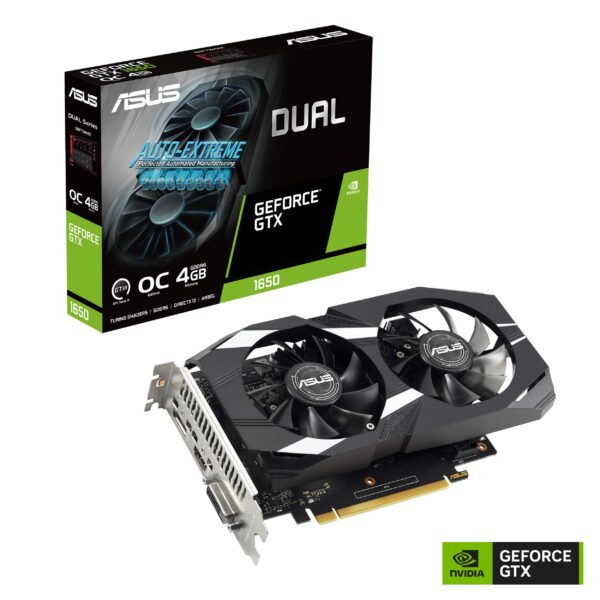 ASUS Dual GeForce® GTX 1650 V2 OC Edition 4GB GDDR6 (PCIE 3.0, 4GB GDDR6 memory, HDMI 2.0b, DisplayPort 1.4a, DVI-D, IP5X Dust Resistant, Auto-Extreme) (Renewed) - Image 6