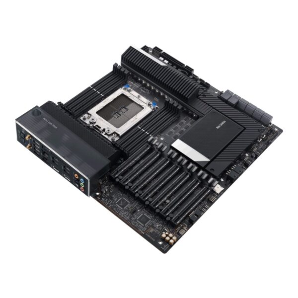 ASUS Pro WS WRX80E-SAGE SE WiFi II AMD WRX80 Ryzen™ Threadripper™ PRO Extended-ATX Workstation Motherboard (Renewed) - Image 3