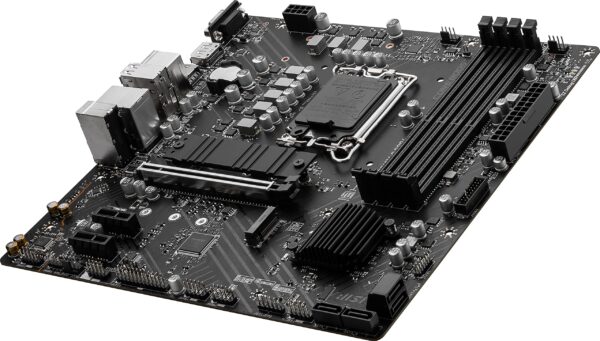 MSI PRO B760M-P DDR4 ProSeries Motherboard (Supports 12th/13th/14th Gen Intel Processors, LGA 1700, DDR4, PCIe 4.0, M.2, USB 3.2 Gen2, HDMI/DP, mATX) (Renewed) - Image 5